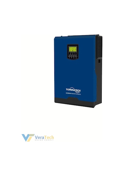 Veratech Büyük Bağ Evi Solar Paketi 550w Güneş Paneli 5kw İnverter 10kw Lityum Akü