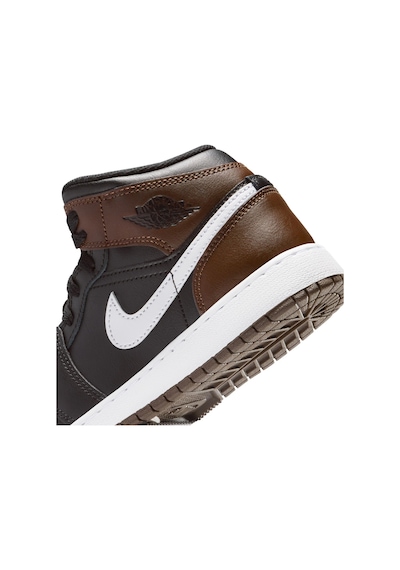 Nike Jordan 1 Mid Gs Kahverengi Basketbol Ayakkabısı Io3391-237 Çok Renkli