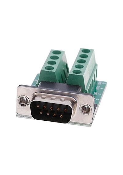Alkatronik-Db9 To Dip Adaptör Erkek 9 Pin Rs232 Com Port Klemens Çevirici