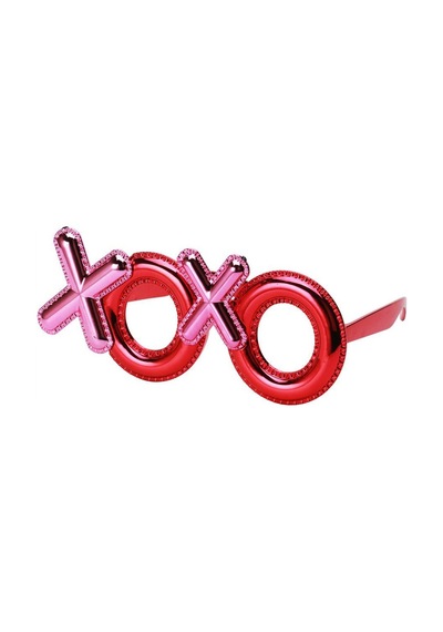 Xoxo Parti Gözlüğü 2 Renk 2 Adet Çok Renkli