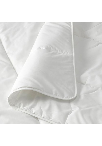 Tek Kişilik Kışlık Yorgan, Beyaz Renk 150x200 cm Dolgu 0yuklu Polyester Lif