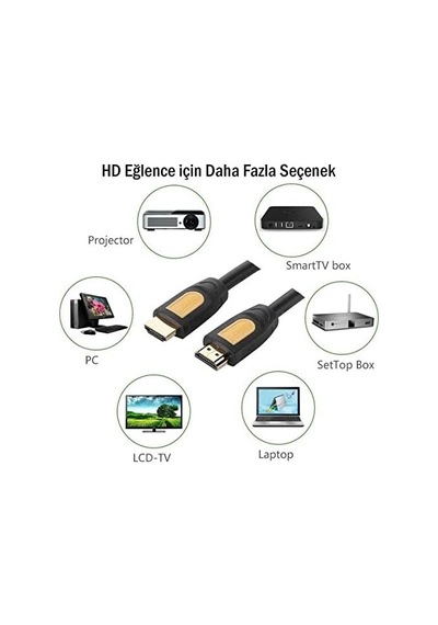 4k Hdmı Kablo, 10 Metre, Siyah
