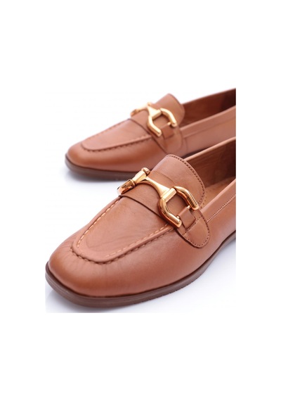 Dgn 02 Kadi Loafer Ayakkabi Taba