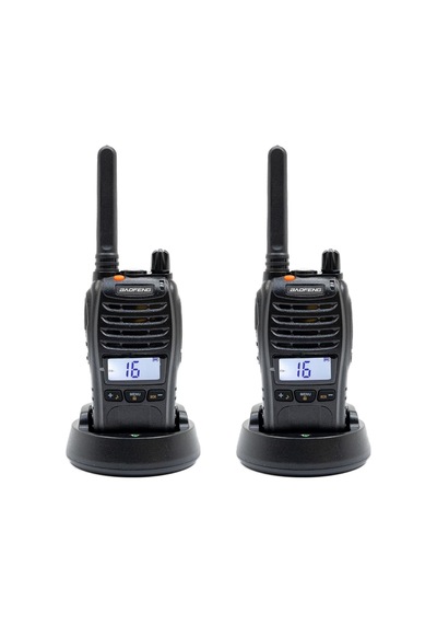 8li Baofeng E88 Ekranlı Pmr 446 El Telsizi Yeni Tasarım Type-c Şarjlı Kulaklık Dahil Set