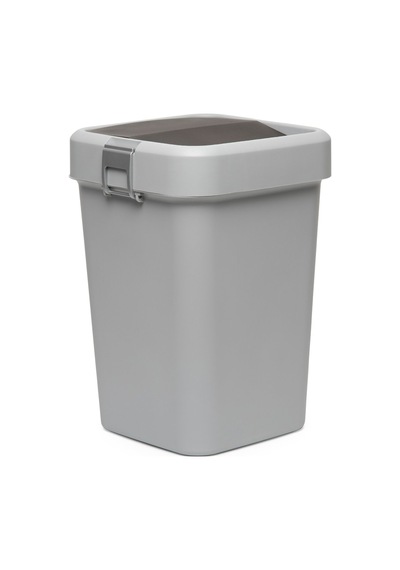 Motekk Comfort Dust Bin Gri Mutfak Çöp Kovası - 18 Lt