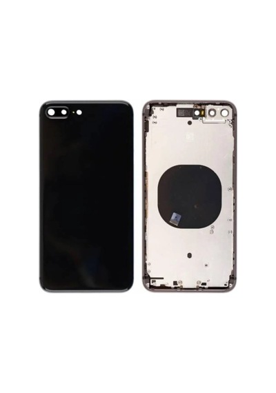 İphone 8 Plus Boş Kasa Kapak Siyah 00