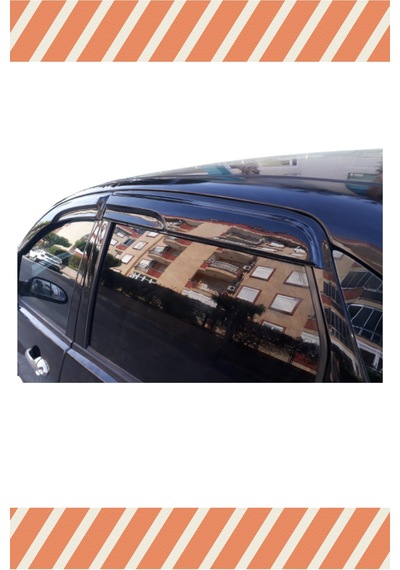 Ford Focus 1 Hb 1998-2004 Modellerine Özel 4'lü Mügen Tip Cam Rüzgarlığı