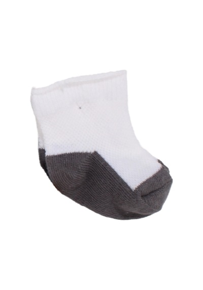 Bebegen Erkek Bebek Füme Kahve Laci Lastiksiz Çorap 0-6 Ay Çok Renkli