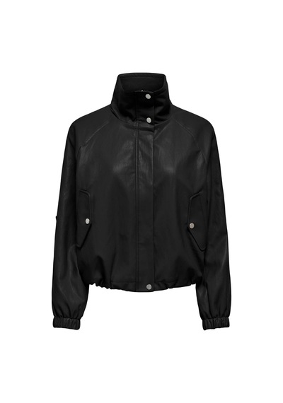 Only 15373805 Onlmını Faux Leather Jacket Cc Otw Kadın Ceket Siyah