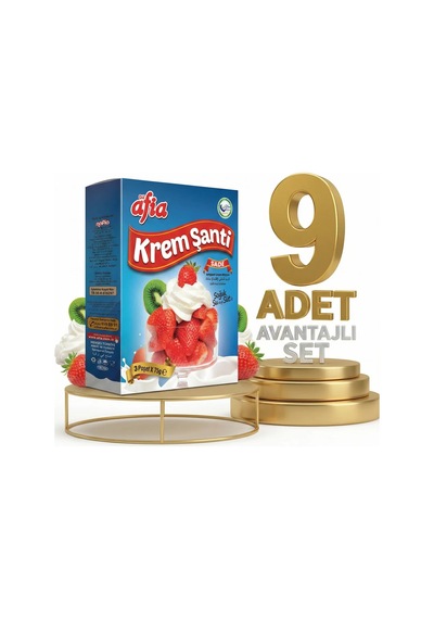 Afia Sade Krem Şanti 3x75 Gr 225 Gr X 9