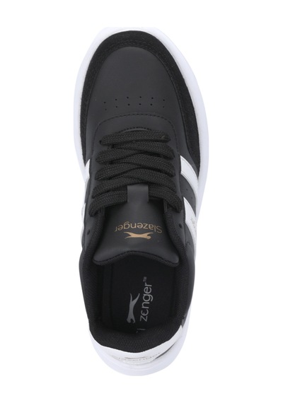 Slazenger Cabello I Kadın Siyah / Beyaz Günlük Spor Ayakkabısı Siyah - Beyaz