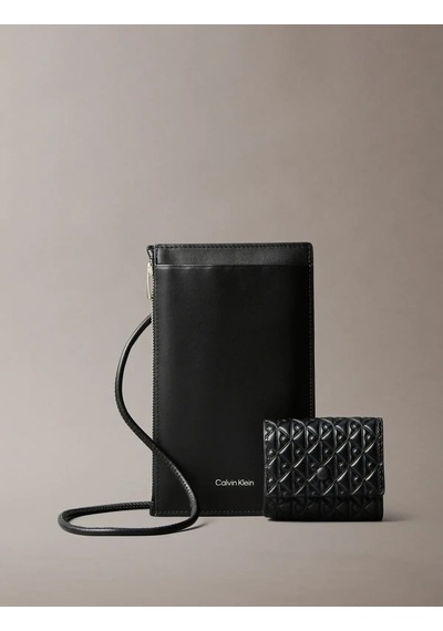 Calvin Klein Phone Bag + Aırpod C, Ub1 Siyah Telefon Kılıfı
