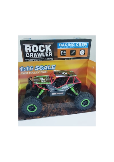Off Road Uzaktan Kumandalı Rock Crawler Jip 4 4 Çeker Kırmızı,mavi,yeşil