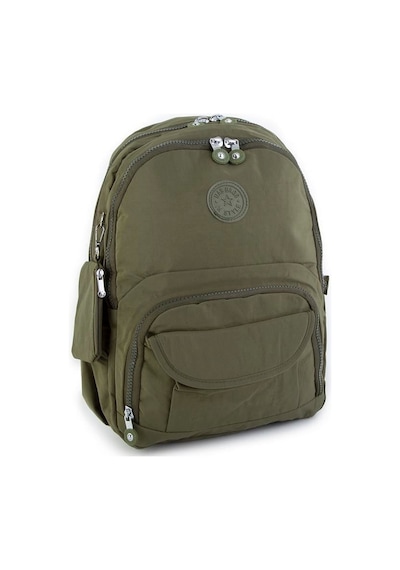 Nas Bag Kadın Sırt Çantası Zararlı Kimyasal İçermez Waterproof Koyu Yeşil