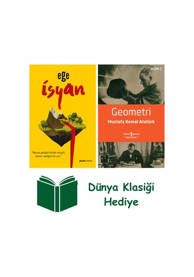 İsyan + Geometri + Dünya Klasiği Hediye
