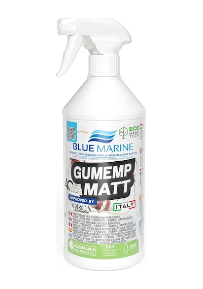 Blue Marine - Gumemp Matt Kumaş Koruyucu 750 Ml : Mat, Karbon Ve Özel Dokulu Botlar İçin Polimerik Zırh