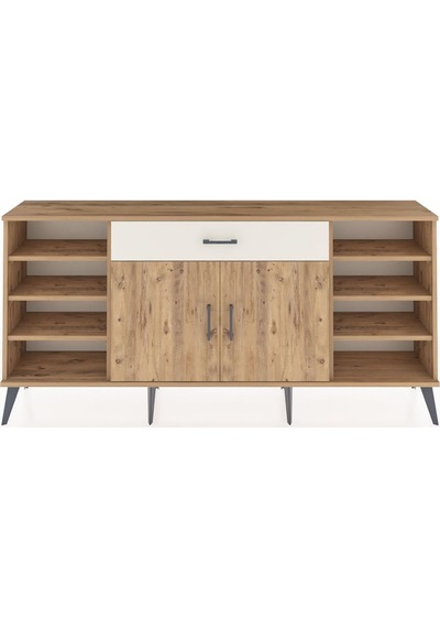 Arges Konsol 7 Raflı Tek Çekmeceli 2 Kapaklı 176x30x83 Çam-çam/aytaşı Çam/aytaşı Arges Konsol 7 Raflı Tek Çekmeceli 2 Kapaklı 176x30x83 Çam-çam/aytaşı Çam/aytaşı