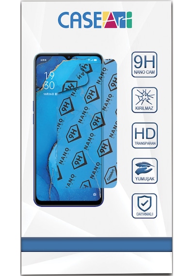 Oppo Reno 3 ile Uyumlu Nano Esnek Ekran Koruyucu