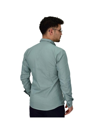 Erkek Spor Likralı Gömlek Bgl-st04343 Mint