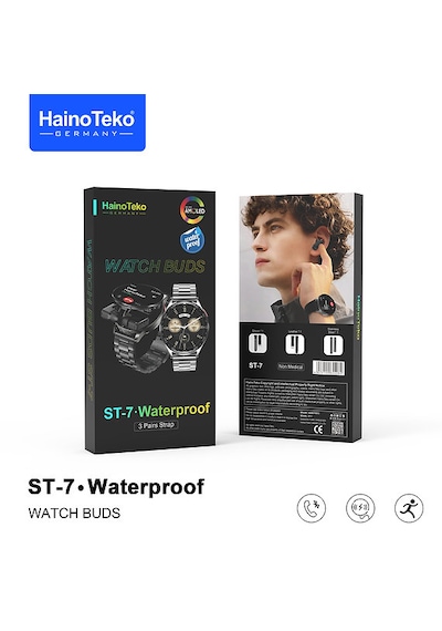 Haino Teko Germany St-7 Watch Buds Kulaklıklı Akıllı Saat Bluetooth Arama, Suya Dayanıklı Smart Watch Android & İos Uyumlu 1.22" Haino Teko Germany St-7 Watch Buds Kulaklıklı Akıllı Saat Bluetooth Arama, Suya Dayanıklı Smart Watch Android & İos Uyumlu 1.22"