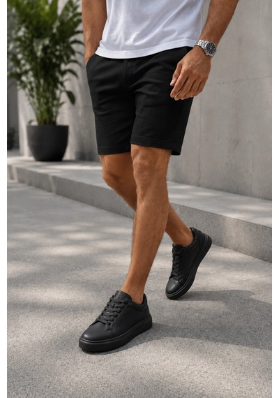 Ht Hotin Laviathan Erkek Günlük Bağcıklı Spor Ayakkabı Sneaker Rahat Ve Şık Tasarım - Siyah Ht Hotin Laviathan Erkek Günlük Bağcıklı Spor Ayakkabı Sneaker Rahat Ve Şık Tasarım - Siyah
