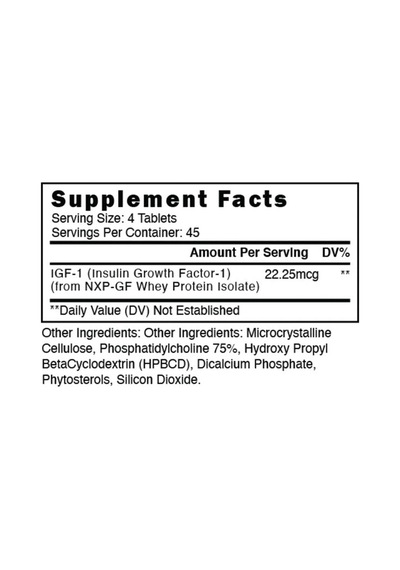 Blackstone Labs Sst-1 : Igf Gh Factor 1 Mg
