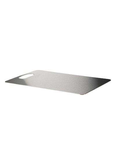 Mudo Home Staınless Doğrama Tahtası 23x34 Cm Metalik