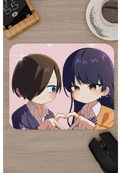 Boku No Kokoro No Yabai Yatsu Anime V2 - 22x18 Gaming Kauçuk Kaymaz Taban Mouse Pad Fare Altlığı