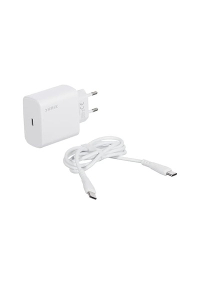 S-50 Usb-c Type-c Şarj Aleti Set, Beyaz