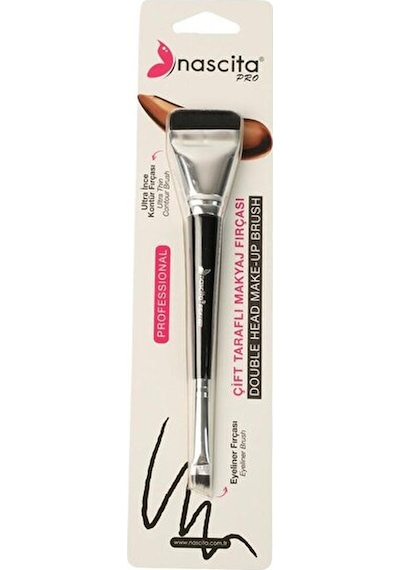 Çift Taraflı İnce Kontür Ve Eyeliner Fırçası - 497