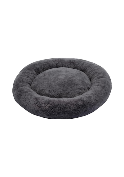 Tr Large Model 65 Cm Puffy Kedi Köpek Yatağı Antrasit
