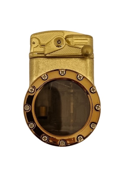 Gold Çift Torch Pürmüz Metal Puro Çakmağı - Tr8064