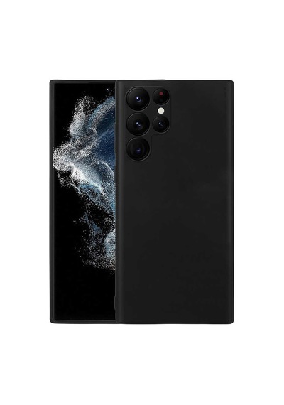 Zore Galaxy S22 Ultra Uyumlu Ogaa Mara Lansman Kılıf-siyah