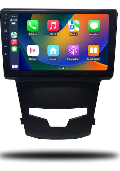 Avaydel Ssangyong Korando Android Carplay Multimedya 2014+ 8GB RAM + 128GB Hafıza + 4 Çekirdek