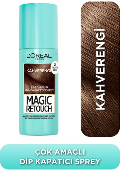 3 Adet L'oreal Paris Retouch Kapatıcı Ro1 Kahve