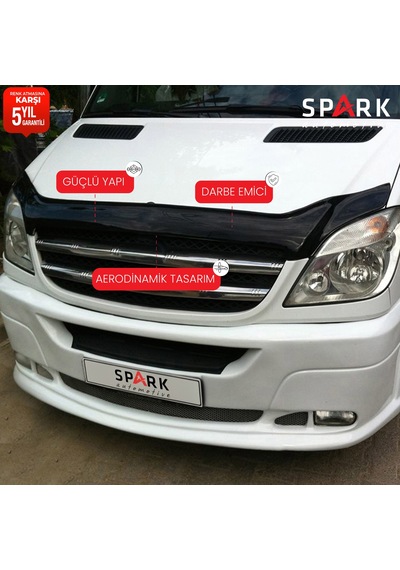 Mercedes Sprinter 2006-2012 Yıl Aralığı Uyumlu Kaput Rüzgarlığı 3mm