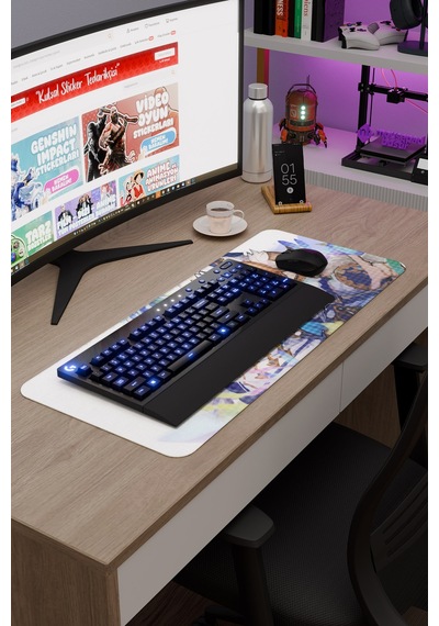 Barbara Genshin Impact Anime Gacha V5 - 70x30 Xl Gaming Mouse Pad Fare Altlığı