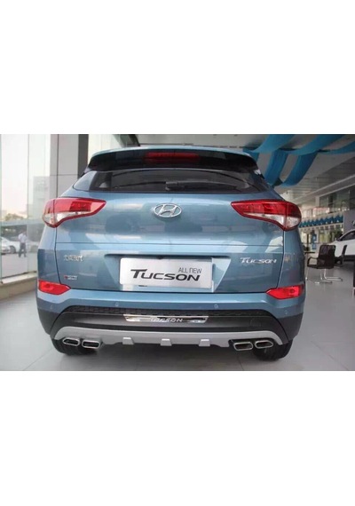 Hyundai Tucson Ön Arka Tampon Koruma Difüzör 2015-2018 Arası