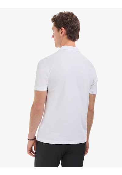 Pierre Cardin Erkek Beyaz Tişört Basic 50325290-vr013