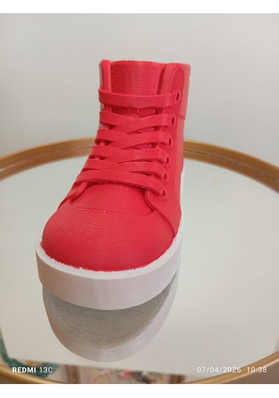 Kalemlik 3d Converse Beyaz - Kırmızı