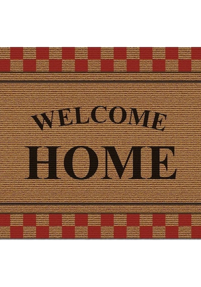 Decovetro Kapı Önü Halı Paspas Welcome Home Desenli 40 X 60 Cm Genel