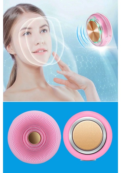 Smart Mask Mini Akıllı Maske Pembe Terapi Cihazı Karışık