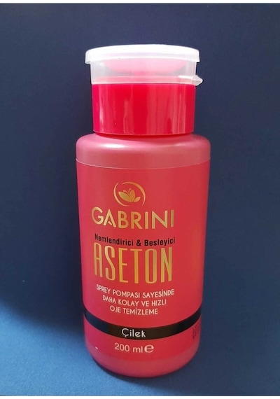 Gabrini Nemlendirici & Besleyici Pompalı Aseton 200 Ml