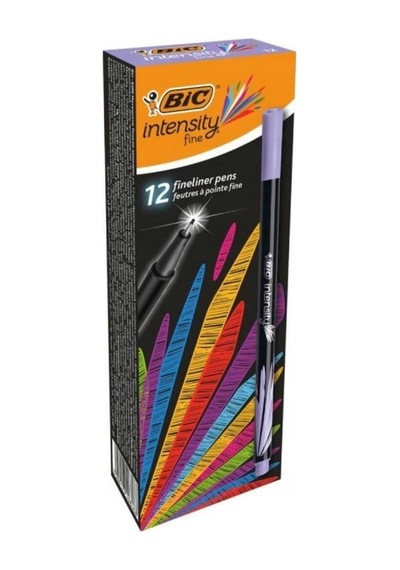 Bic Intensity Fineliner Kalem 0.4 Mm Lila X 12'li Kutu