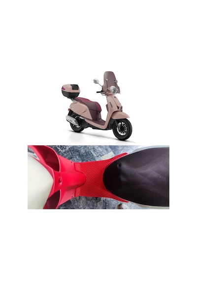 Bod Rks Lt 3d Havuzlu Motor Paspası Kırmızı 50/125