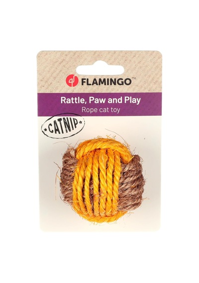 Flamingo Justo Hasır Düğümlü Top Oyuncak