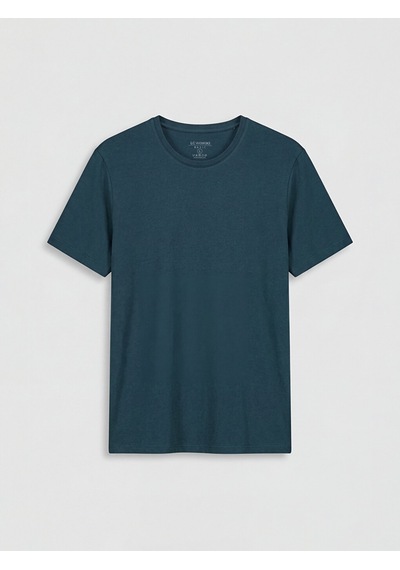 Lcwaıkıkı Classic Petrol Slim Fit Basic Soft Touch Tişört