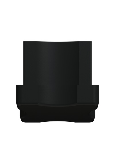 Cateksss 25x25 Mm 16 Dereceli İç Profil Tapası Siyah - 56 Lı Paket