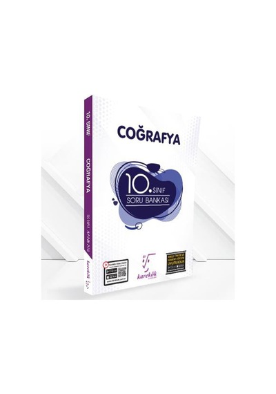 10.Sınıf Coğrafya Soru Bankası -  Karekök Eğitim Yayın