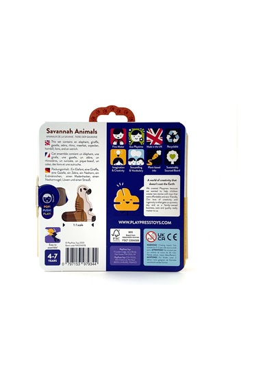 Playpress - Story Playset - Savannah Animals